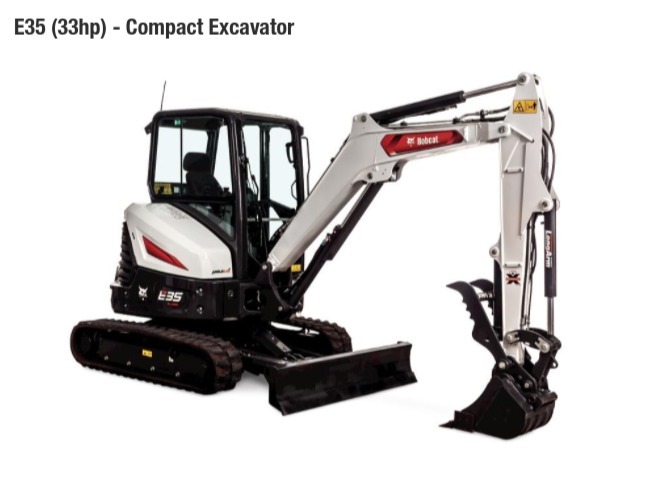 Bobcat E35 Compact Excavator