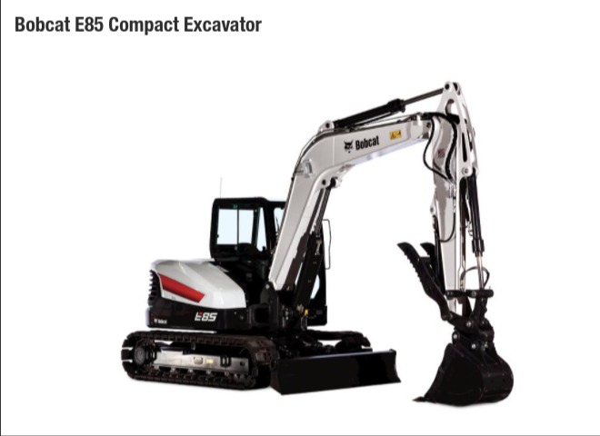 Bobcat E85 Compact Excavator